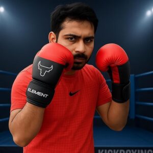 RAW ELEMENT Boxing Gloves for Men & Women | Multi-Layer Padded Gloves with Thumb Protection - Image 20