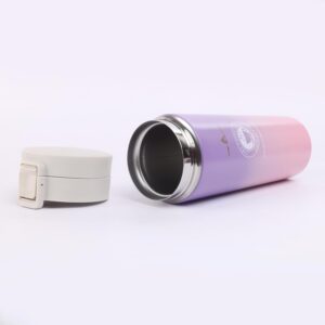 RAW ELEMENT 380ml Ceramic-Coated Insulated Coffee Travel Mug | Leak-Proof Vacuum Stainless Steel Cup with Safety Lock Lid | BPA-Free, Dishwasher Safe, Thermal Tumbler for Hot & Cold Beverages - Image 10