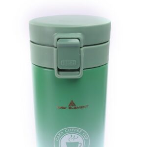 RAW ELEMENT 380ml Ceramic-Coated Insulated Coffee Travel Mug | Leak-Proof Vacuum Stainless Steel Cup with Safety Lock Lid | BPA-Free, Dishwasher Safe, Thermal Tumbler for Hot & Cold Beverages - Image 6