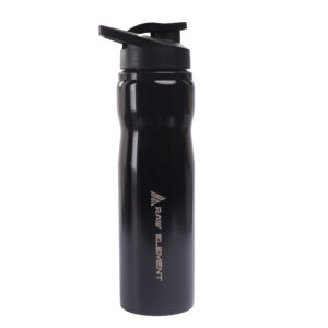 Double Walled Stainless Steel Hot and Cold Water Bottle for Home, Travel, School & College (Black) - Image 9