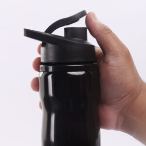 Double Walled Stainless Steel Hot and Cold Water Bottle for Home, Travel, School & College (Black) - Image 7