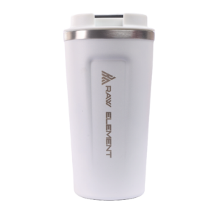 Coffee Tumbler Mug with Leak-Proof Lid (White) - Image 7