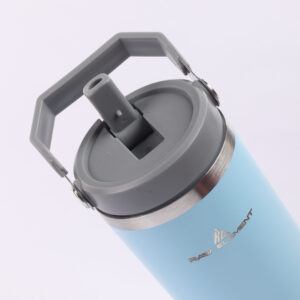 RAW ELEMENT 18/8 Stainless Steel Insulated Water Bottle | Double-Wall Vacuum Flask with Flip Straw Lid | Leak-Proof, BPA-Free, Dishwasher Safe | 24H Cold, 6H Hot | 1L Bottle for Travel & Gym - Image 28