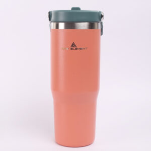 RAW ELEMENT 18/8 Stainless Steel Insulated Water Bottle | Double-Wall Vacuum Flask with Flip Straw Lid | Leak-Proof, BPA-Free, Dishwasher Safe | 24H Cold, 6H Hot | 1L Bottle for Travel & Gym - Image 11