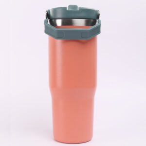 RAW ELEMENT 18/8 Stainless Steel Insulated Water Bottle | Double-Wall Vacuum Flask with Flip Straw Lid | Leak-Proof, BPA-Free, Dishwasher Safe | 24H Cold, 6H Hot | 1L Bottle for Travel & Gym - Image 8