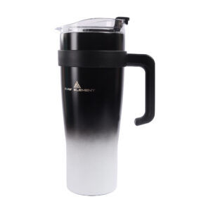 RAW ELEMENT 1.2L Insulated Stainless Steel Tumbler Bottle | Leakproof Hot & Cold Sipper with Steel Straw & Lid | BPA-Free Travel Mug for Gym, Office, Car - Image 3