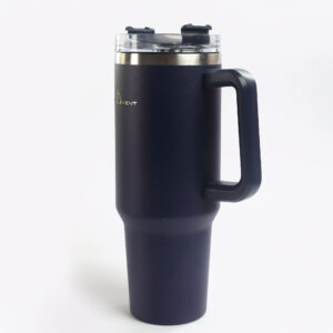 RAW ELEMENT 1.2L Stainless Steel Insulated Tumbler Bottle | Leakproof Hot & Cold Sipper with 1 Steel Straws | Black Travel Mug for Gym, Office, Car Cup Holder - Image 25