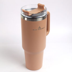 RAW ELEMENT 1.2L Stainless Steel Insulated Tumbler Bottle | Leakproof Hot & Cold Sipper with 1 Steel Straws | Black Travel Mug for Gym, Office, Car Cup Holder - Image 13