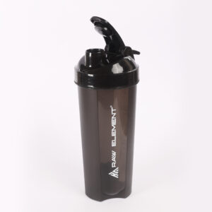 Raw Element Plastic Gym Shaker Bottle for Protein Shakes | BPA-Free Plastic Shaker with Leak-Proof Lid | 750ml Compact Blender Bottle for Workout, Gym & Sports - Image 4