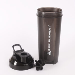 Raw Element Plastic Gym Shaker Bottle for Protein Shakes | BPA-Free Plastic Shaker with Leak-Proof Lid | 750ml Compact Blender Bottle for Workout, Gym & Sports - Image 5