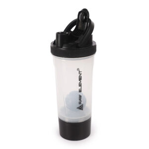 Raw Element Shaker Bottle with Storage Compartment | Leak-Proof, BPA-Free, Non-Slip Grip | 850ml Protein Mixer for Smoothies, Pre Workout & More | Portable & Anti-Sediment Design - Image 6