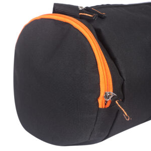 Raw Element Gym Bags for Men with Separate Shoe Compartment Sports for Women Unisex Duffle Bag for Carry & Travel Adjustable for Shoes Towel Duffel Sports Bag 20L - Black - Image 6