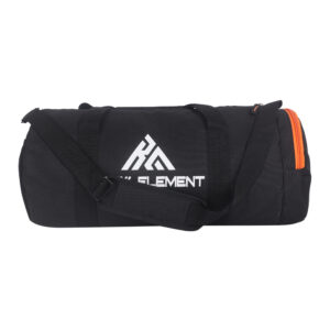 Raw Element Gym Bags for Men with Separate Shoe Compartment Sports for Women Unisex Duffle Bag for Carry & Travel Adjustable for Shoes Towel Duffel Sports Bag 20L - Black - Image 4