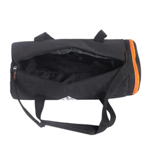 Raw Element Gym Bags for Men with Separate Shoe Compartment Sports for Women Unisex Duffle Bag for Carry & Travel Adjustable for Shoes Towel Duffel Sports Bag 20L - Black - Image 5