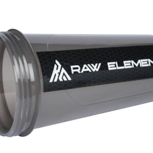 Raw Element Protein Shaker Bottle for Gym – 500ml BPA-Free Blender Bottle with Mixing Ball & Leak-Proof Lid – Pre/Post Workout Supplement Shaker for Men & Women - Image 6