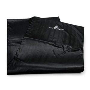 Premium Black Gym Exercise Mat for Workout & Yoga | Anti-Slip, Sweat-Resistant Mat for Home Gym, Fitness, Stretching & Training - Image 3