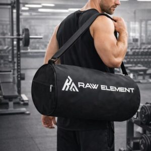 20L Unisex Waterproof Gym & Travel Duffel Bag with Adjustable Strap, Side Handle, Spacious, Lightweight & Easy Carry (Green) - Image 3