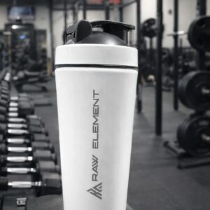 Stainless Steel Gym Shaker 750ml – Leakproof Shaker Bottle for Protein Powder, Smoothies, Supplements – Odor-Free, Durable & Portable for Gym, Travel, and Workouts (White) - Image 3